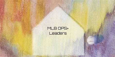 Ops+ leaders 2023 - Data validation provided by Elias Sports Bureau, the Official Statistician of Major League Baseball. The official source for San Diego Padres player hitting stats, MLB home run leaders, batting average, OPS and stat leaders.